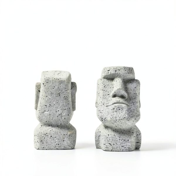 Moai Eyeglasses Holder Resin Display Desk Decor Office-3