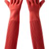 SunGrow Aquarium Gloves Long Rubber Waterproof Fish Tank-0
