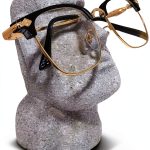 Moai Eyeglasses Holder Resin Display Desk Decor Office-0