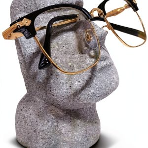 Moai Eyeglasses Holder Resin Display Desk Decor Office-0