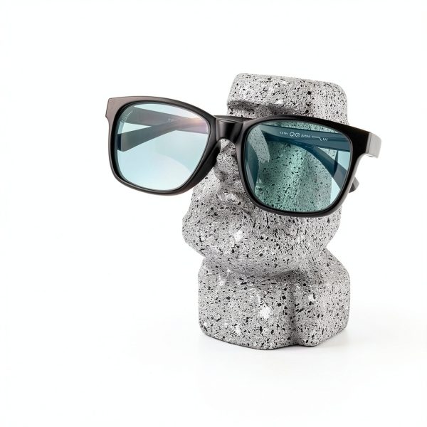 Moai Eyeglasses Holder Resin Display Desk Decor Office-5