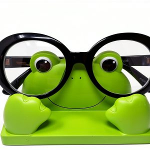 JewelryNanny Eyeglass Stand Durable Polyresin Green Holder-0