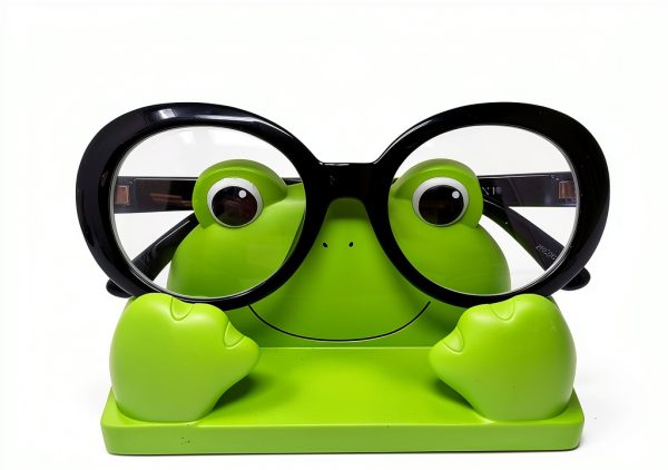 JewelryNanny Eyeglass Stand Durable Polyresin Green Holder-0