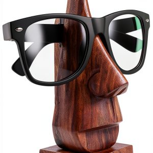 PMK Wooden Eyeglass Holder Stand Rosewood Spec Display-0