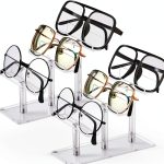 Sintuff 3 Tier Acrylic Sunglass Display Stand Organizer-0