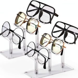 Sintuff 3 Tier Acrylic Sunglass Display Stand Organizer-0