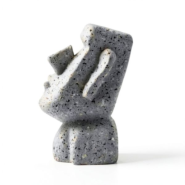 Moai Eyeglasses Holder Resin Display Desk Decor Office-1