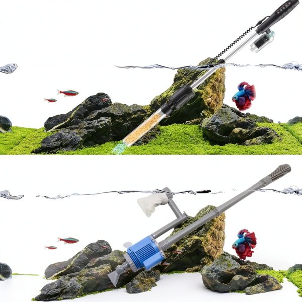 AKKEE Aquarium Gravel Cleaner Electric Water Change Filter-7