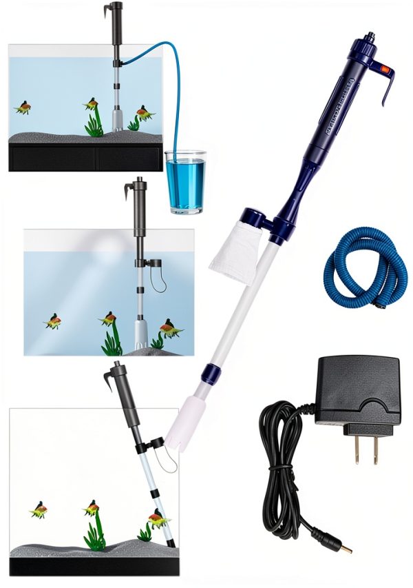 LONDAFISH Aquarium Gravel Cleaner Easy Use Multipurpose-0