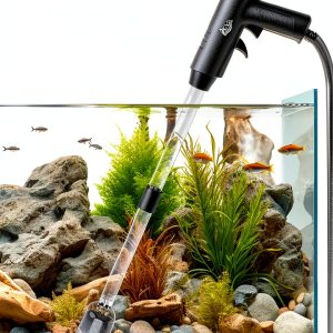 Aquarium Gravel Cleaner AQQA 4in1 Vacuum-0