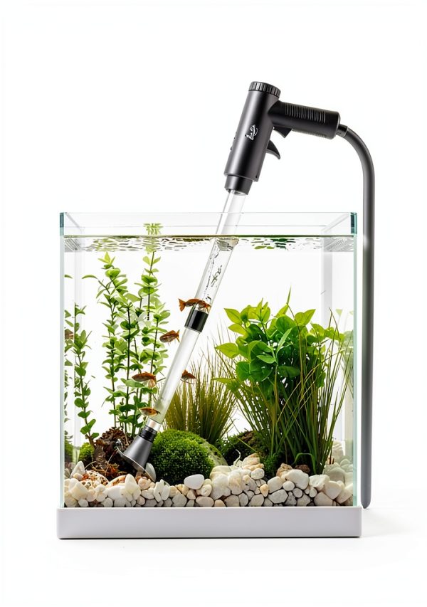 Aquarium Gravel Cleaner AQQA 4in1 Vacuum-4
