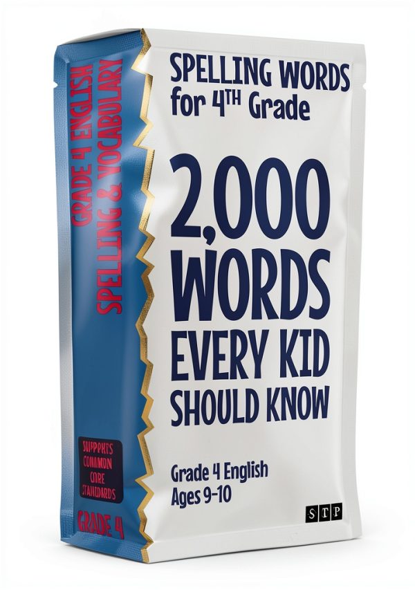 Spelling Words Workbook 4-5 by STP Books – Book 3, 2,000 US Words-0