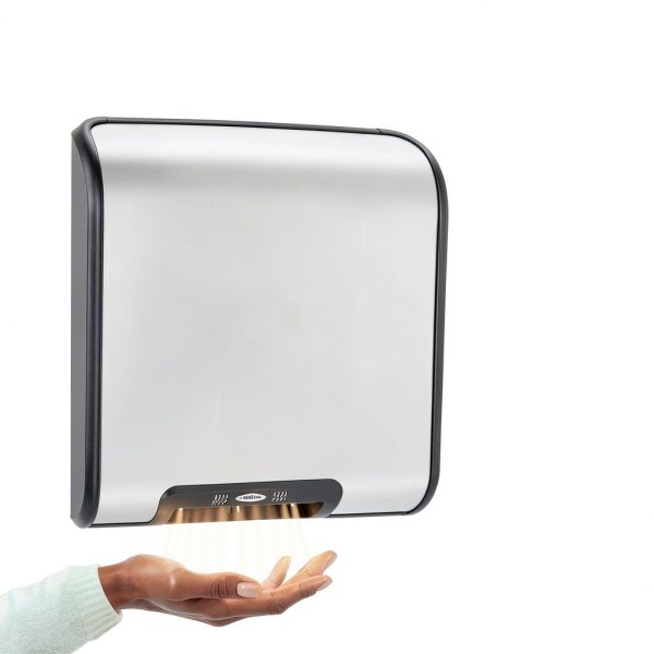 Bobrick B-7128 115V QuietDry, TrimDry ADA Surface-Mounted Automatic Heated Hand Dryer, 115 V-3