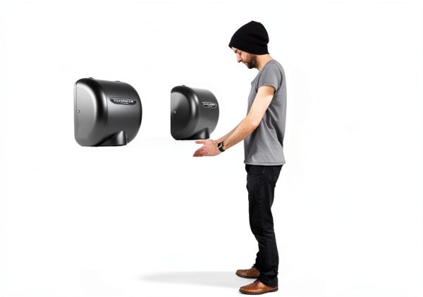 XLERATOR XL-GR Hand Dryer with Graphite Cover, Noise Reduction Nozzle-5