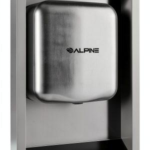 Alpine Bathroom Hand Dryer Recess Kit - Stainless Steel ALP400-0