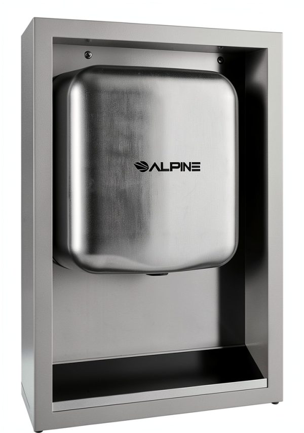 Alpine Bathroom Hand Dryer Recess Kit - Stainless Steel ALP400-0