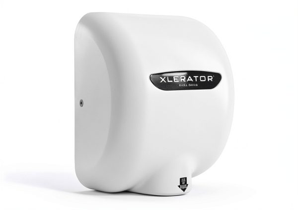XLERATOR XL-BW Automatic Hand Dryer White Thermoset Cover 12.5A 110V-0