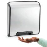 Bobrick B-7128 115V QuietDry, TrimDry ADA Surface-Mounted Automatic Heated Hand Dryer, 115 V-0