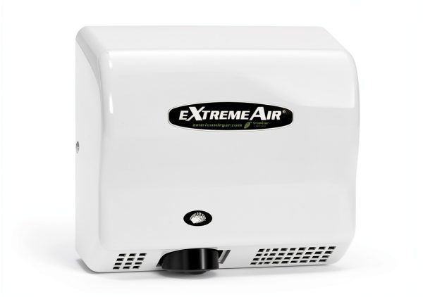 American Dryer eXtremeAir GXT9-M White Hand Dryer Universal Voltage-0