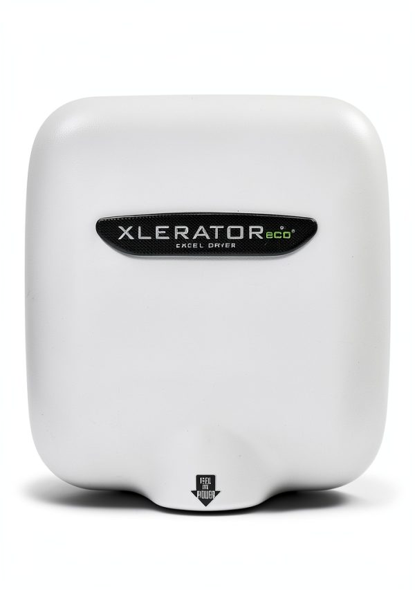 Hand Dryer Excel Dryer XL-BW-ECO No Heat White Thermoset Resin Cover-3