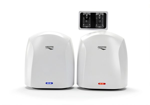 Electric Hand Dryer Vive Health 1100W HEPA UV Warm Air White-4