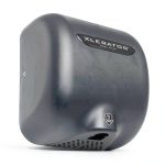 Excel Hand Dryer XLERATOR XL-GR-ECO Automatic, Surface-Mounted, Cast Cover, Textured Graphite Epoxy Paint, 110-120 Volt Standard Nozzle-0