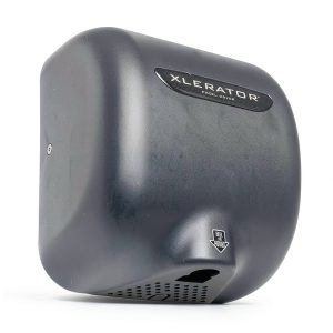 Excel Hand Dryer XLERATOR XL-GR-ECO Automatic, Surface-Mounted, Cast Cover, Textured Graphite Epoxy Paint, 110-120 Volt Standard Nozzle-0