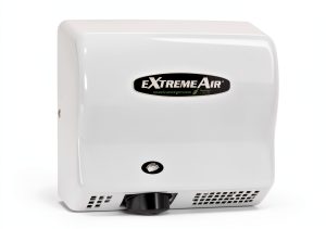 American Dryer Hand Dryer EXT7-M Steel White Universal Voltage-0