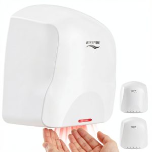 Electric Hand Dryer Vive Health 1100W HEPA UV Warm Air White-0