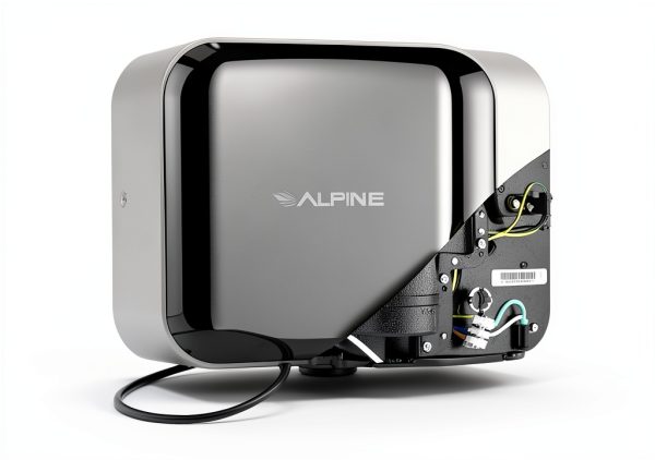 Alpine Automatic Hand Dryer High Speed 1800W Stainless Steel-5