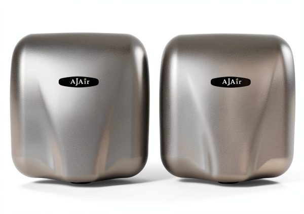 AjAir 2-Pack Commercial Hand Dryer – 1800W High Speed Stainless Steel-1