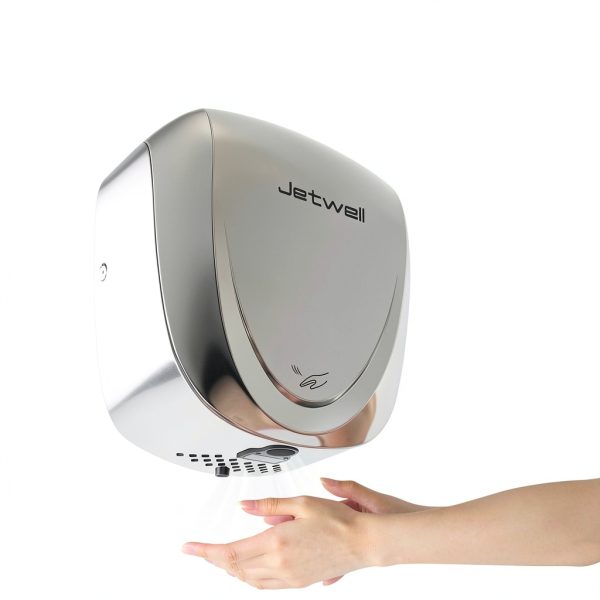 Hand Dryer JETWELL 2Pack Commercial UL HEPA Stainless Steel 1450W-1