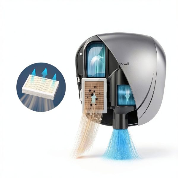 Hand Dryer JETWELL 2Pack Commercial UL HEPA Stainless Steel 1450W-2
